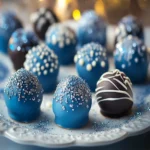 Blue Christmas Truffles First Image First Image