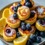 Blueberry Lemon Pancake Bites First Image First Image