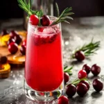 Cranberry Sparkler Mocktail First Image First Image