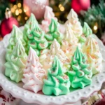Christmas Tree Meringue Cookies First Image First Image