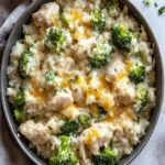 Chicken and Rice Skillet with Broccoli, Cheesy & Easy First Image First Image