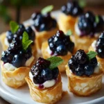 Blueberry Brie Bites : Sweet, Savory, and Effortlessly Elegant First Image First Image