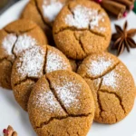 Gingersnap Cookies First Image First Image