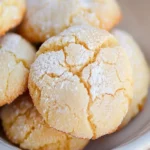 Vanilla Crackle Cookies {Sugar Crinkle Cookies} First Image First Image