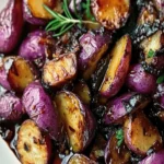 Balsamic Purple Potatoes First Image First Image