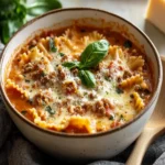 Easy Creamy Lasagna Soup First Image First Image