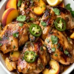 Jalapeno Peach Chicken First Image First Image
