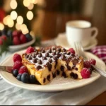 Irresistible Chocolate Chip Pancake Casserole for Cozy Mornings First Image First Image