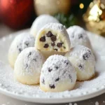 Chocolate Chip Snowball Cookies First Image First Image