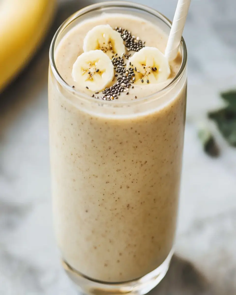 Almond Butter Smoothie First Image First Image