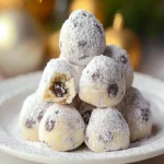 Chocolate Chip Snowball Cookies First Image First Image