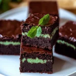 Chocolate Mint Brownies First Image First Image