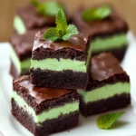 Chocolate Mint Brownies First Image First Image