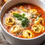 Parmesan Tomato Tortellini Soup: 5 Minutes to Cozy Bliss First Image First Image