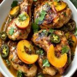 Jalapeno Peach Chicken First Image First Image