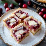 Apple Cranberry Bars First Image First Image