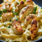 Creamy Chicken Garlic Parmesan Pasta First Image First Image