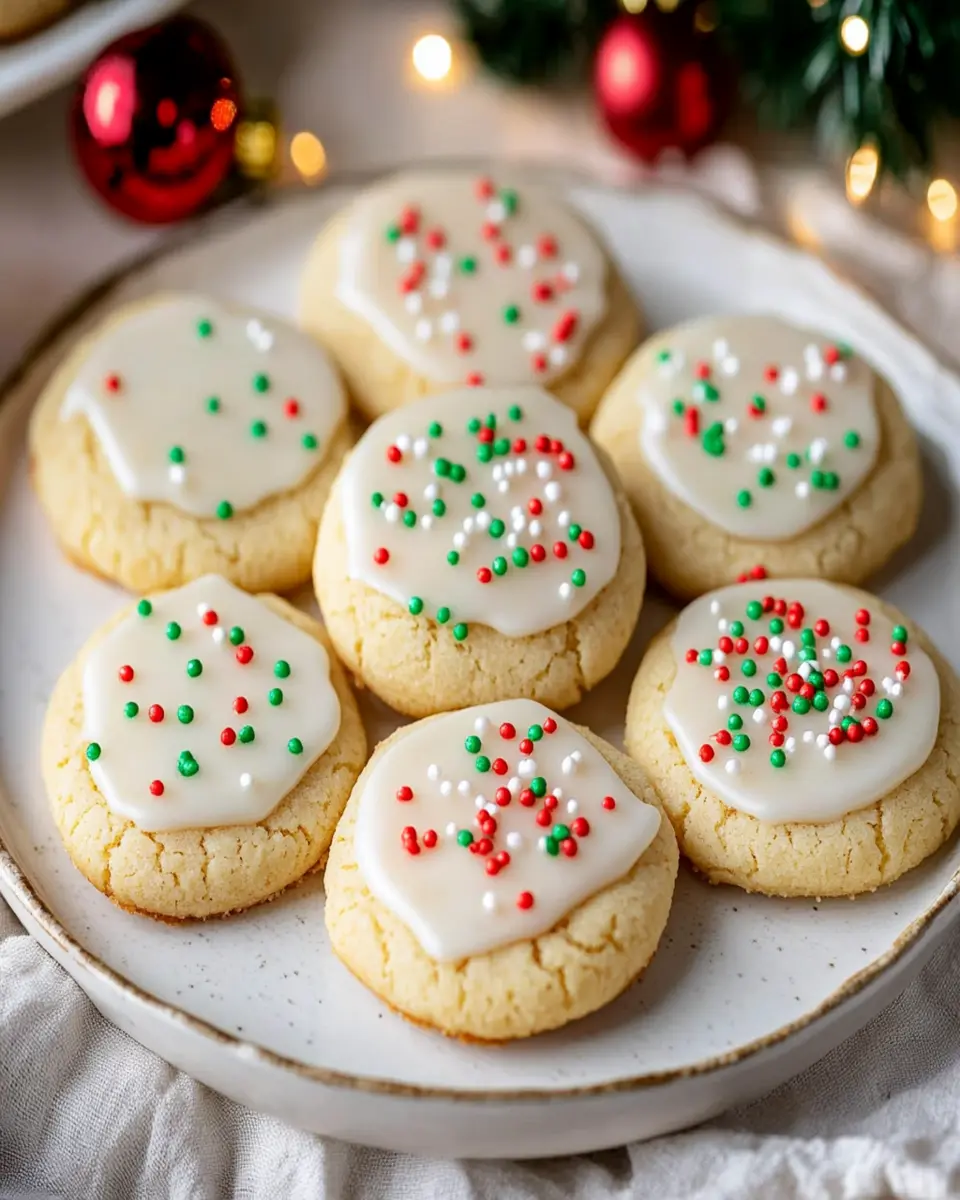 Almond Flour Sugar Cookies (GF) First Image First Image