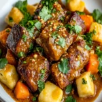 Pressure Cooker Curry Short Ribs and Root Vegetables First Image First Image