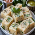 Oats Dhokla Recipe First Image First Image