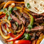 BEST Steak Fajitas First Image First Image