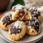 Low-Carb Pecan Softies with Sea Salt and Dark Chocolate First Image First Image