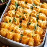 Cheesy Tater Tot Casserole First Image First Image