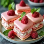 Raspberry Macarons First Image First Image