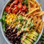 Quick Homemade Spicy Southwest Salad First Image First Image