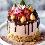 Mini Keto Peanut Butter Chocolate Cake First Image First Image