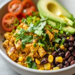 Tofu Scramble With Black Beans and Corn First Image First Image