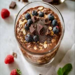 Healthy Chocolate Overnight Oats First Image First Image