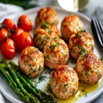 Baked Salmon Meatballs First Image First Image