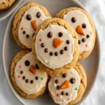 The Best Melted Snowman Peanut Butter Cookies First Image First Image