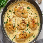 Creamy Boursin Chicken Skillet First Image First Image