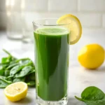 Spinach Juice Recipe (Juicer or Blender) First Image First Image