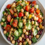 Three-Bean Chickpea Lentil Salad (30 Grams Protein) First Image First Image