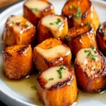 Maple Roasted Sweet Potato Bites First Image First Image