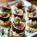 Irresistible Fig and Goat Cheese Bites for Any Occasion First Image First Image