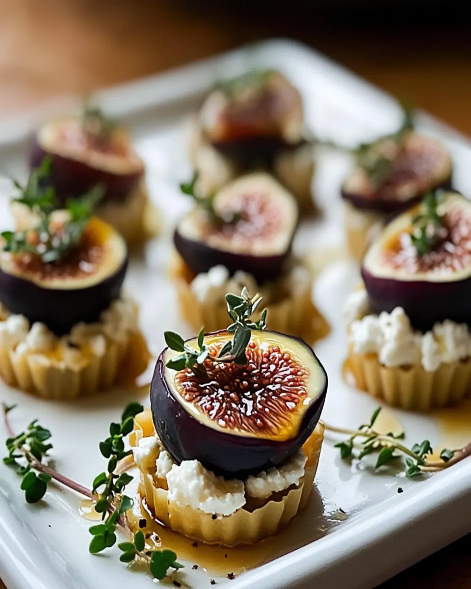 Irresistible Fig and Goat Cheese Bites for Any Occasion First Image First Image