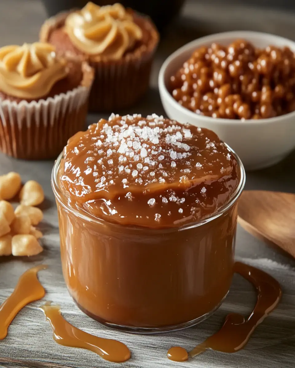 Salted Caramel Cake Filling Recipe for Cupcakes and Layer Cakes First Image First Image