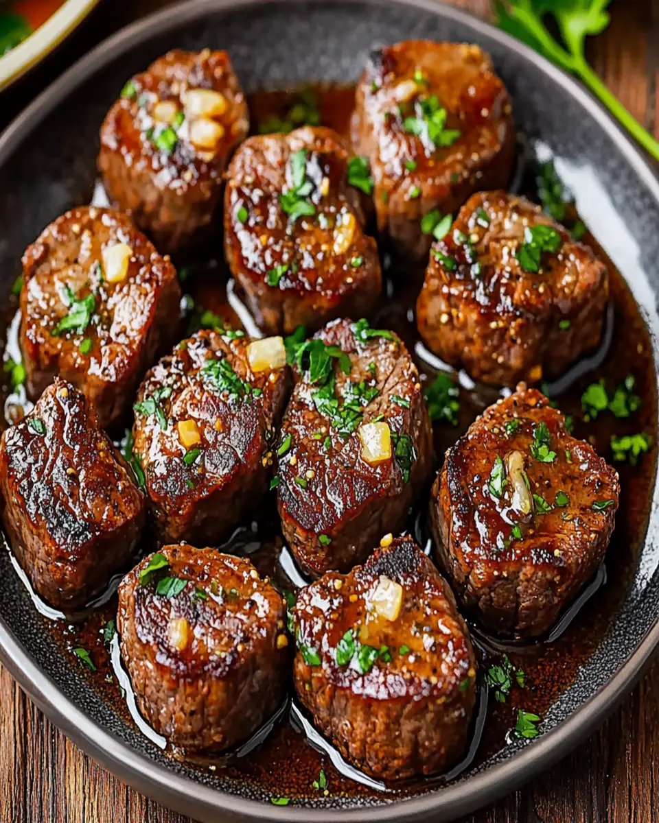 Garlic Butter Steak Bites First Image First Image