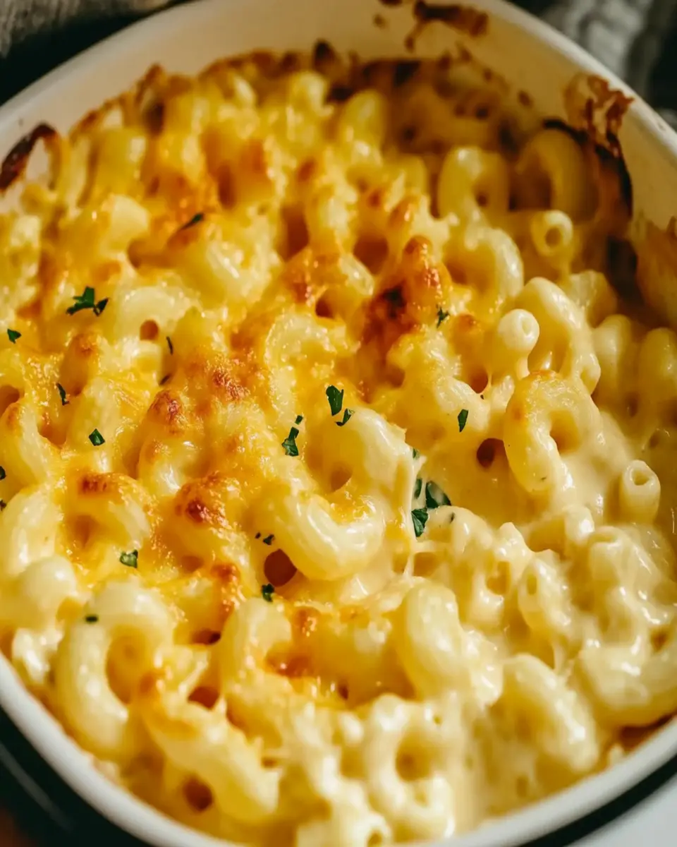 No Boil Crockpot Macaroni and Cheese First Image First Image
