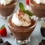 Homemade Chocolate Mousse First Image First Image