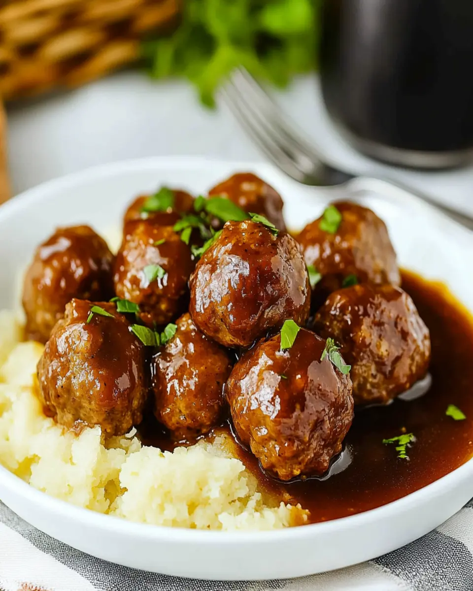 Saucy Crock Pot Mississippi Meatballs Recipe First Image First Image