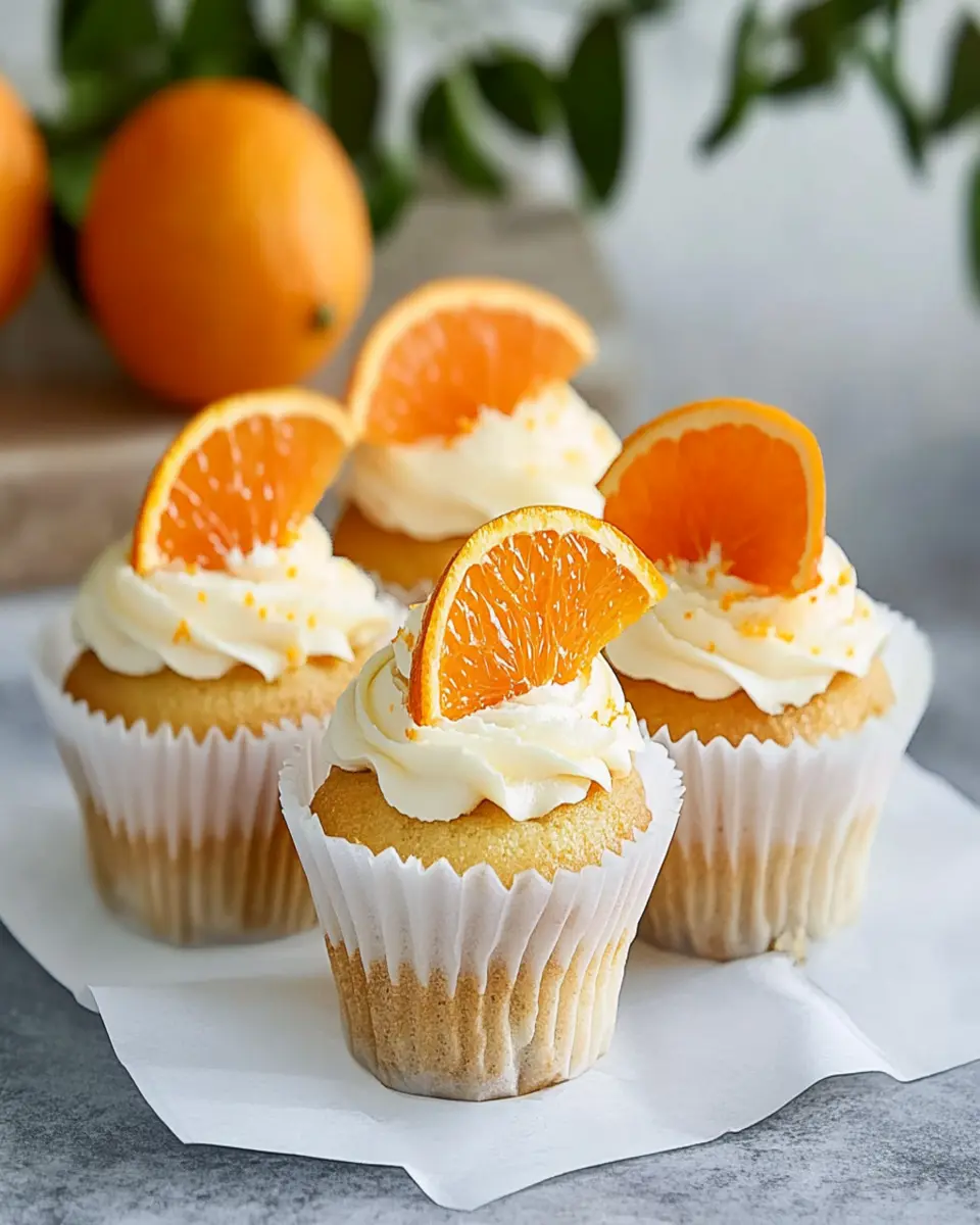 Orange Olive Oil Cupcakes First Image First Image