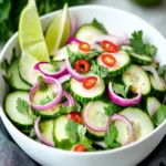 Juicy Thai Cucumber Salad: A Refreshing Summer Side Delight First Image First Image
