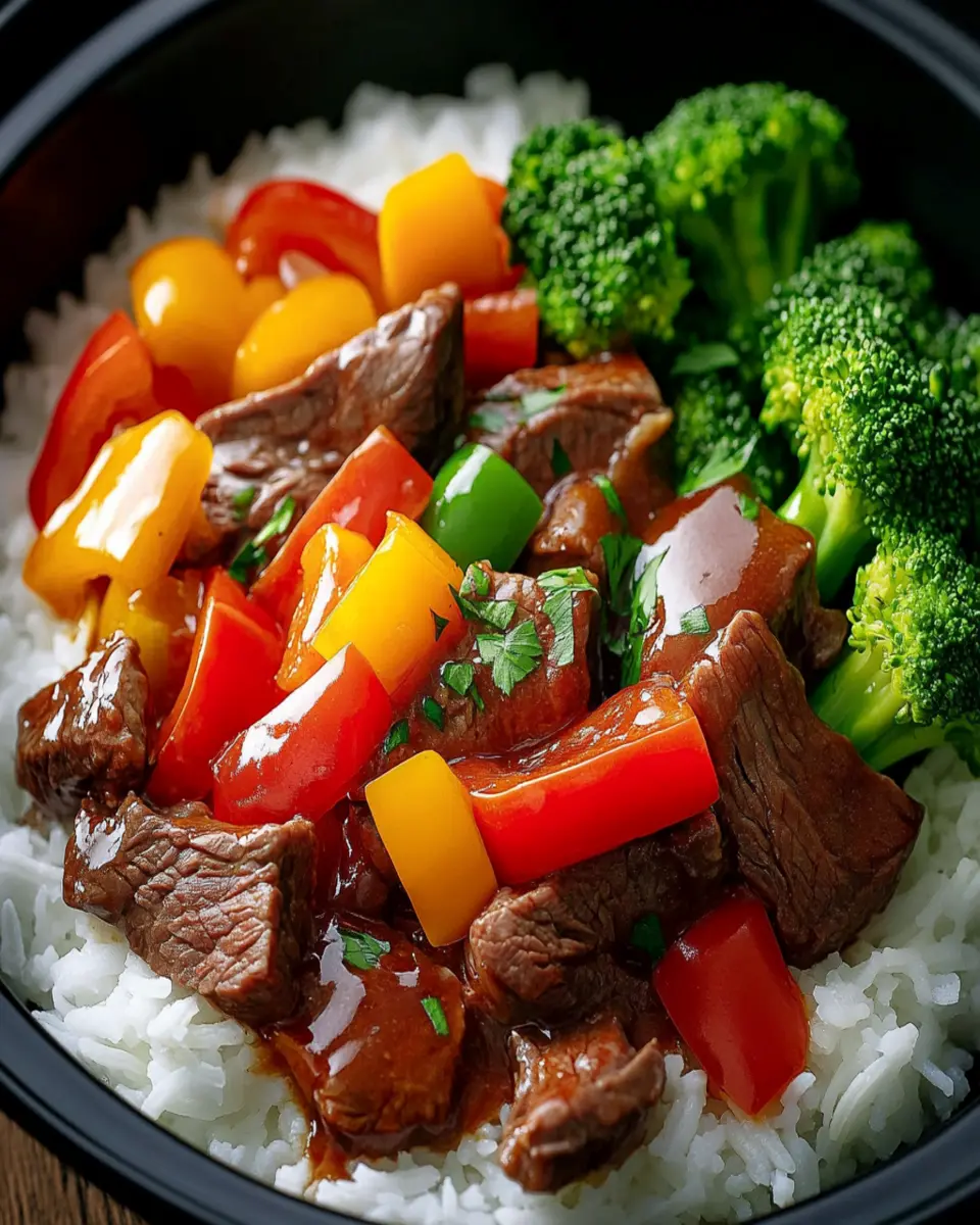 Slow Cooker Pepper Steak: Comfort Food That Practically Cooks Itself First Image First Image
