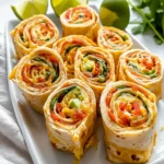 Easy Taco Pinwheels Appetizer Recipe First Image First Image