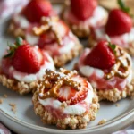 Strawberry Pretzel Cookies First Image First Image